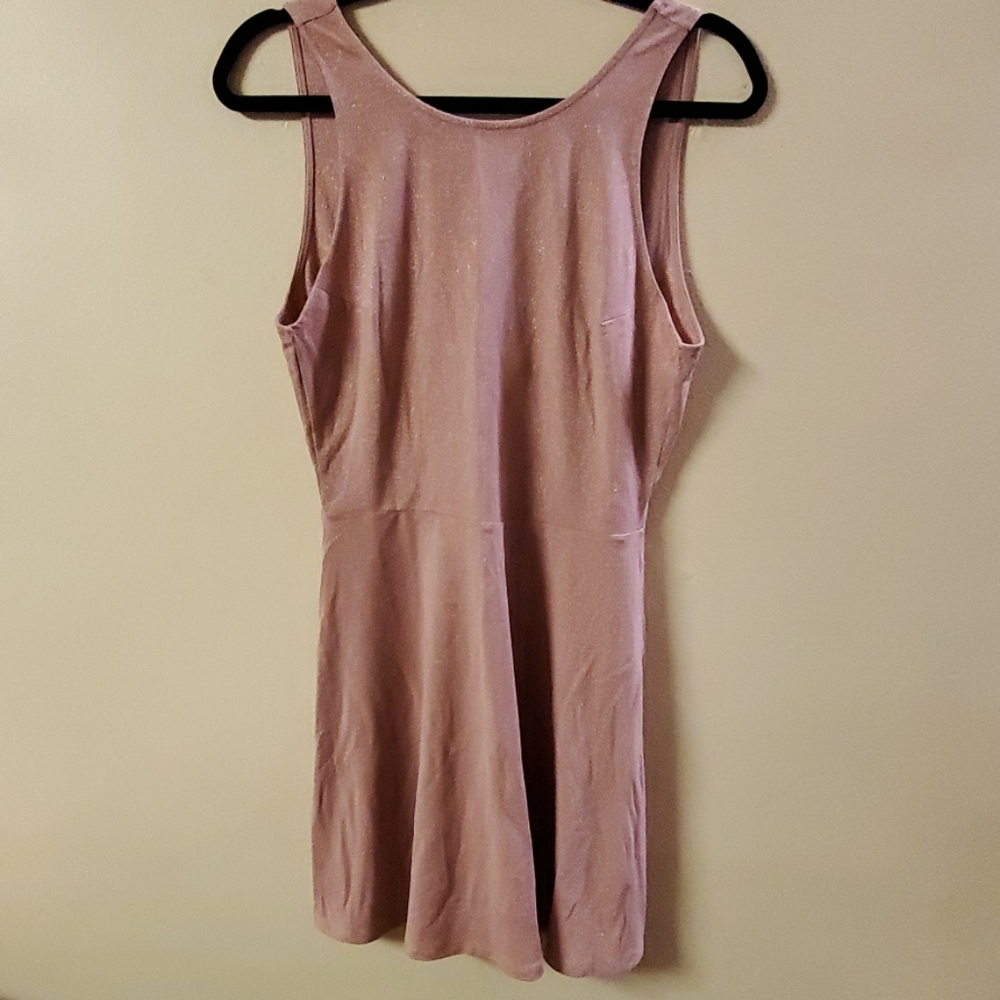 Glitter Mauve Dress